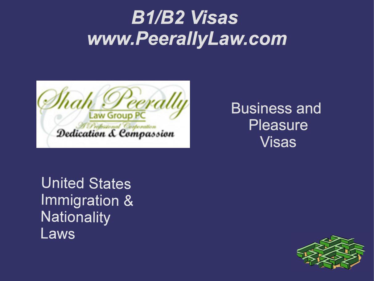 B1/B2 Visa To Adjustment Of Status